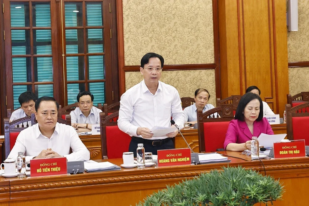 Hai Tổ công tác của Bộ Chính trị làm việc với Ban Thường vụ Tỉnh ủy các tỉnh Sơn La, Thanh Hóa, Bắc Ninh, Lạng Sơn - Ảnh 18.