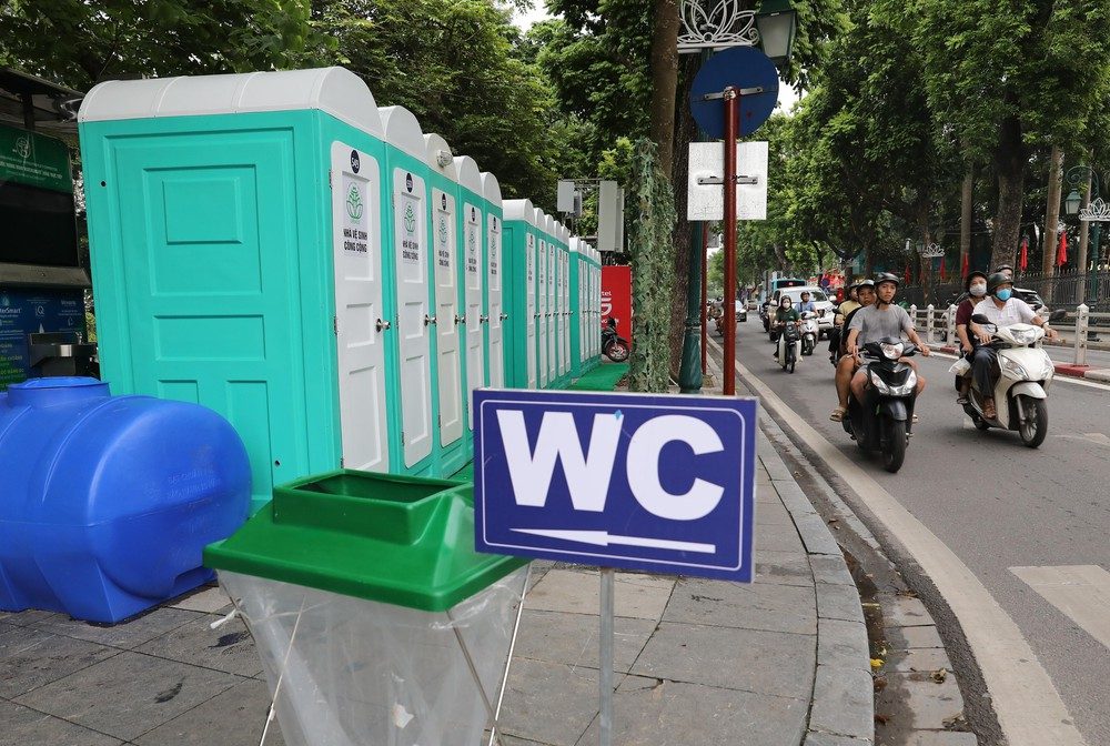 Hà Nội bố trí điểm trông xe, nhà vệ sinh miễn phí phục vụ sự kiện A80 - Ảnh 7.