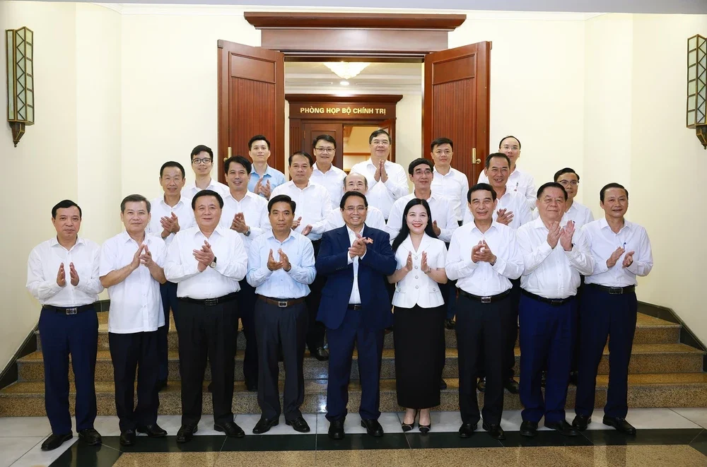 Hai Tổ công tác của Bộ Chính trị làm việc với Ban Thường vụ Tỉnh ủy các tỉnh Sơn La, Thanh Hóa, Bắc Ninh, Lạng Sơn - Ảnh 10.
