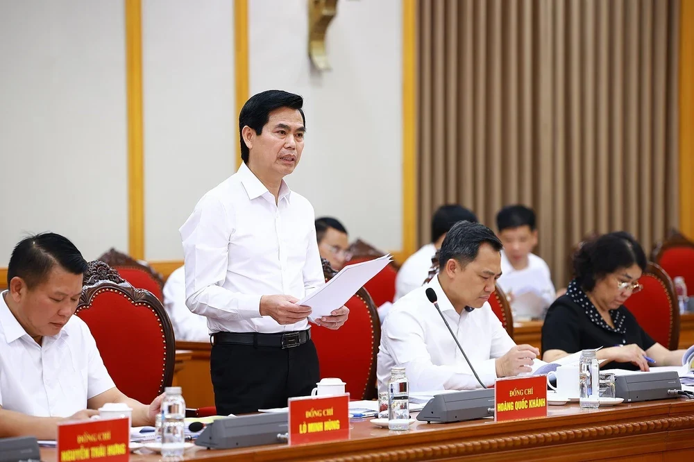 Hai Tổ công tác của Bộ Chính trị làm việc với Ban Thường vụ Tỉnh ủy các tỉnh Sơn La, Thanh Hóa, Bắc Ninh, Lạng Sơn - Ảnh 4.