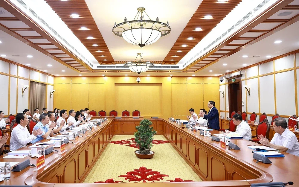 Hai Tổ công tác của Bộ Chính trị làm việc với Ban Thường vụ Tỉnh ủy các tỉnh Sơn La, Thanh Hóa, Bắc Ninh, Lạng Sơn - Ảnh 3.