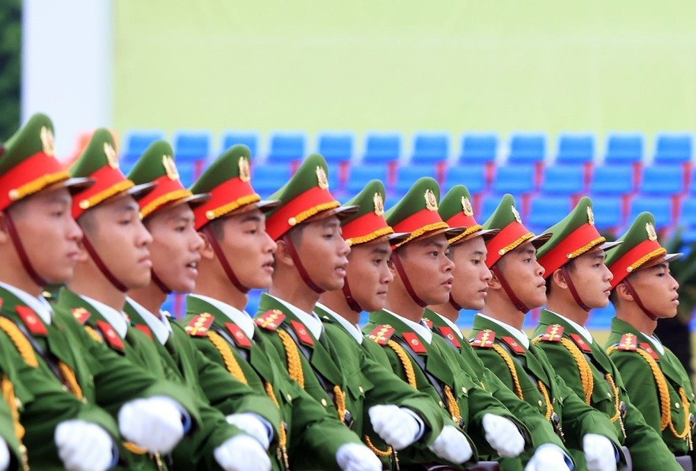 Trước giờ Tổng hợp luyện diễu binh, diễu hành lần thứ nhất của sự kiện A80 - Ảnh 2.