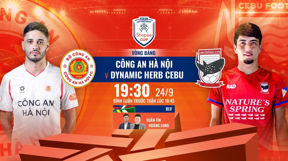 Link xem trực tiếp bóng đá CAHN vs Cebu 19h30 hôm nay, vòng bảng Shopee Cup - Ảnh 2.