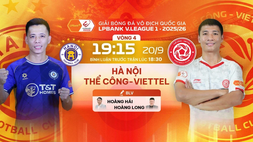 Lịch thi đấu bóng đá hôm nay 20/9: Trực tiếp Hà Nội đấu với Thể Công Viettel, Chelsea vs MU - Ảnh 1. Lịch thi đấu bóng đá hôm nay