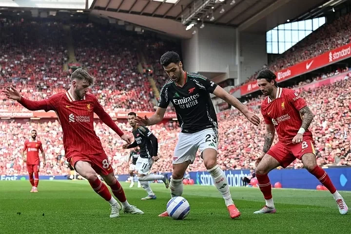 Liverpool chạm trán Arsenal: Cuộc đối đầu trực tiếp giữa hai ứng viên cho danh hiệu vô địch