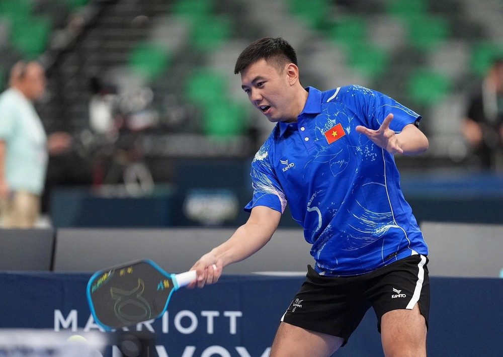 Thắng đồng hương trong trận tranh hạng 3, Lý Hoàng Nam chính thức lọt vào Top 3 pickleball châu Á - Ảnh 1. Thắng đồng hương trong trận tranh hạng 3, Lý Hoàng Nam chính thức lọt vào Top 3 pickleball châu Á - Ảnh 1.