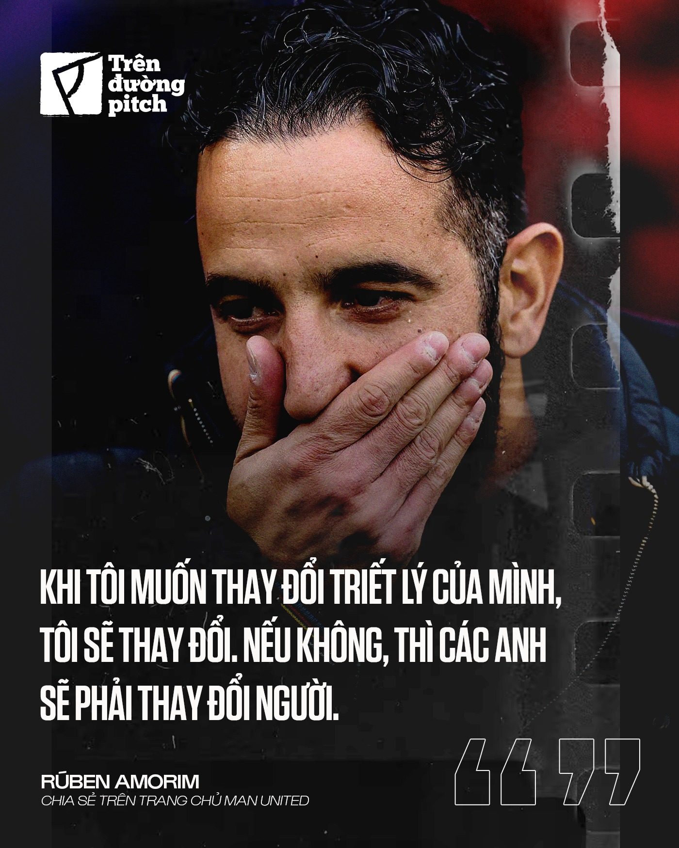 Ruben Amorim Tôi còn đau khổ hơn CĐV Man Utd nhiều! 1 Ruben Amorim Tôi còn đau khổ hơn CĐV Man Utd nhiều! 1