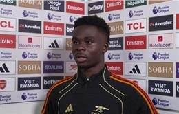 Saka tự hào sau hai cột mốc đáng nhớ tại Arsenal