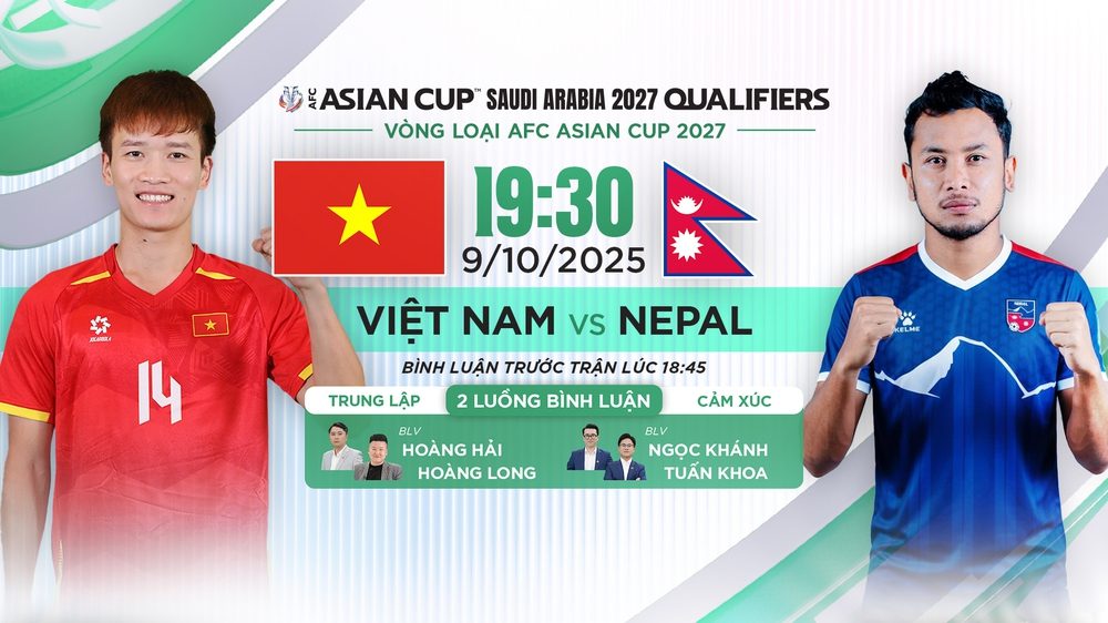 Lịch thi đấu bóng đá hôm nay: Trực tiếp Việt Nam vs Nepal, Lào vs Malaysia - Ảnh 1. Lịch thi đấu bóng đá hôm nay