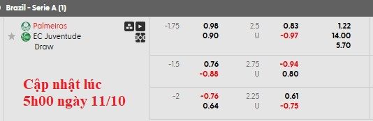 Nhận định, soi kèo Palmeiras vs Juventude, 5h00 ngày 12/10: Sức mạnh chênh lệch - Ảnh 5