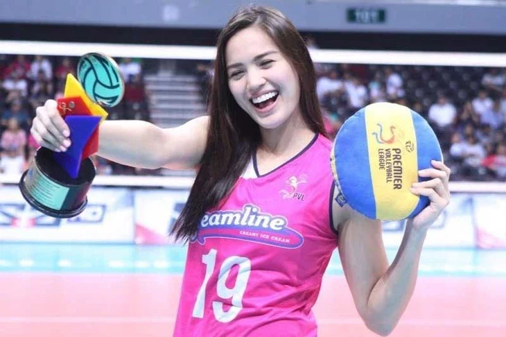 Sau bóng chuyền nam, Philippines gây sốc cả làng bóng chuyền nữ - Ảnh 1.