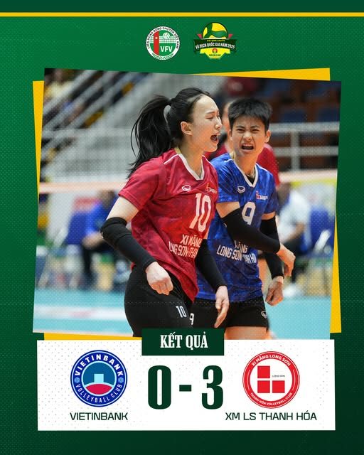 Thanh Hóa bất ngờ đánh bại Vietinbank 3-0