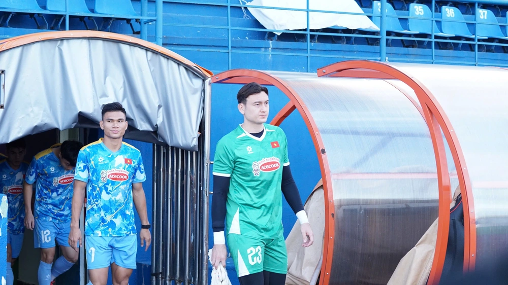 Đội hình dự kiến Việt Nam vs Nepal: Thủ môn của HAGL dự bị, Hoàng Đức và Hai Long đá chính - Ảnh 1.