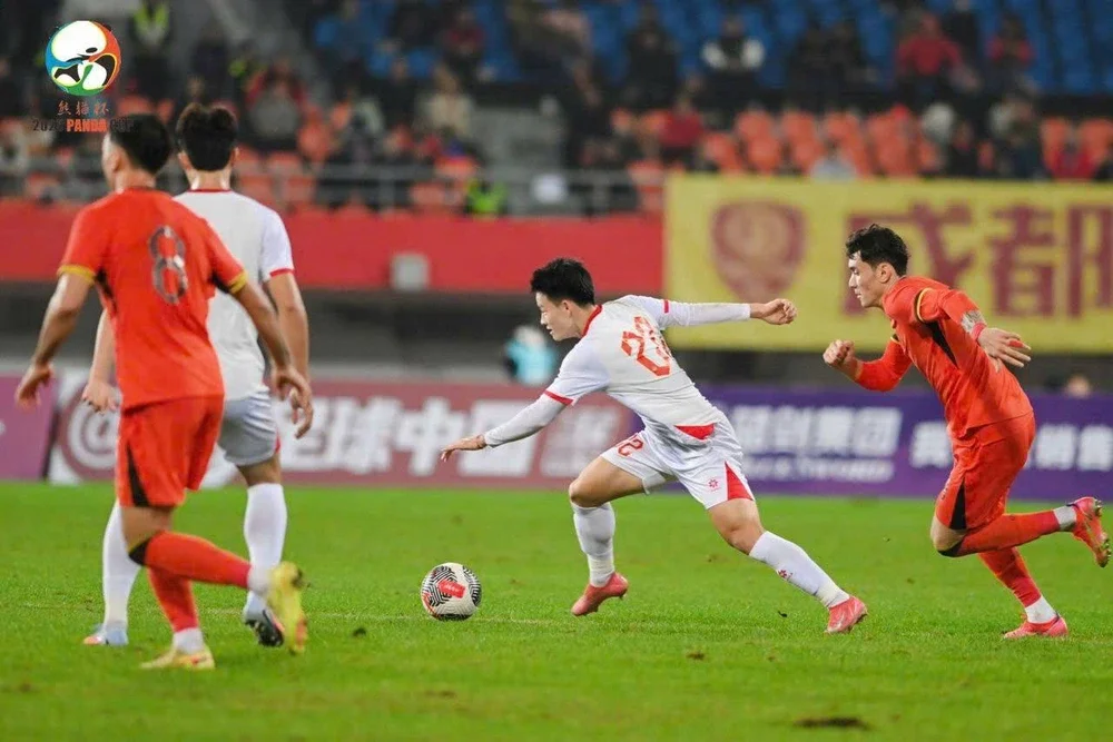 U22 Việt Nam thắng U22 Trung Quốc dù chưa dùng đội hình mạnh nhất - Ảnh 1.
