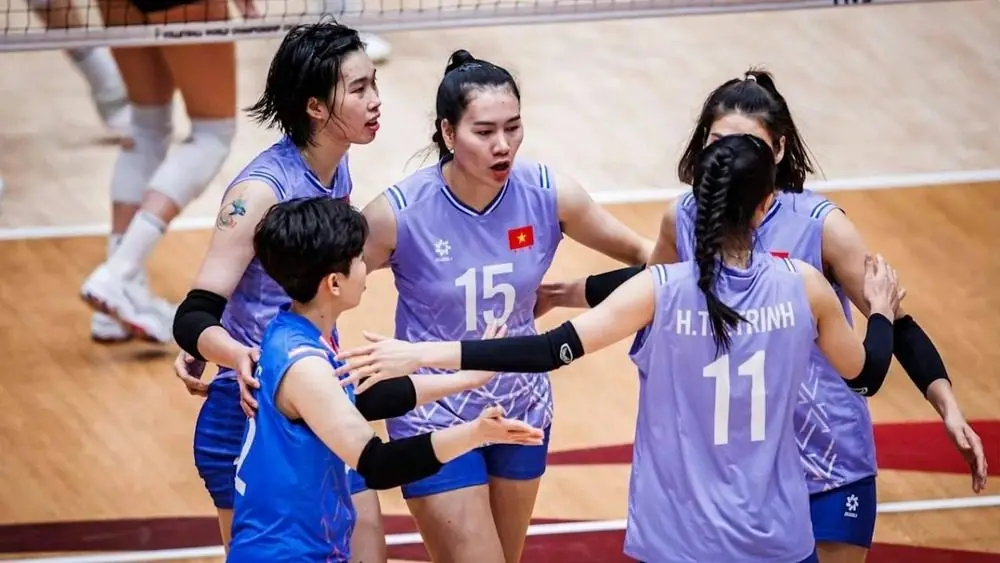 Tuyển bóng chuyền nữ Việt Nam xếp hạng 28 thế giới