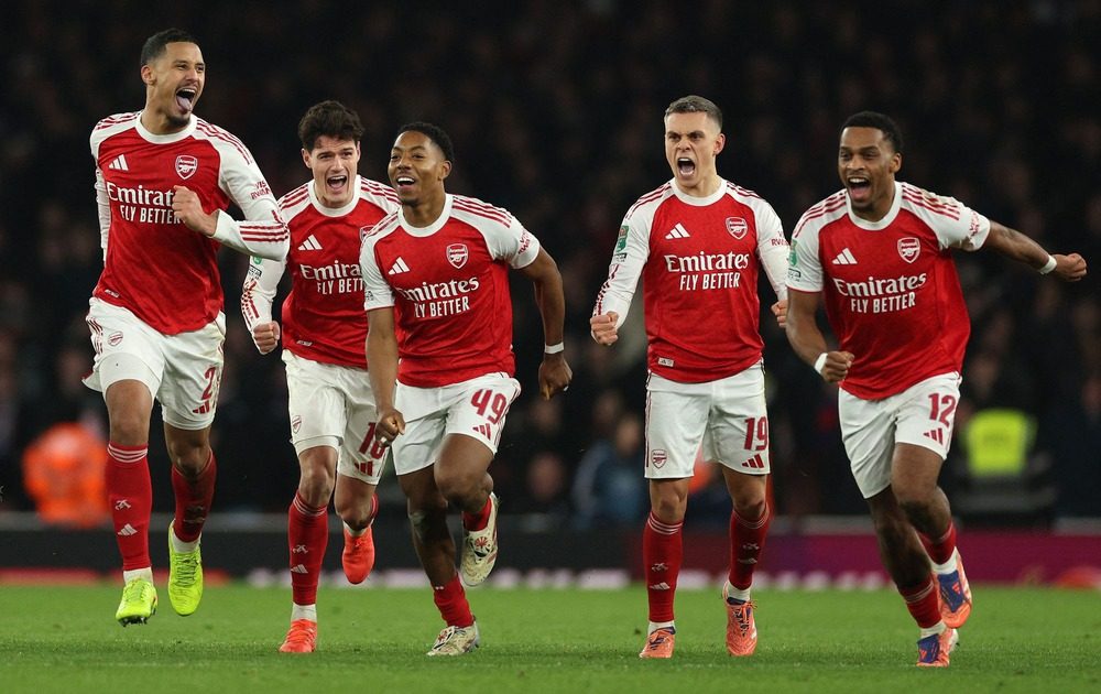 Arsenal vào bán kết Cúp Liên đoàn: Thứ bóng đá “đi trên dây” của Arteta - Ảnh 1. Arsenal vào bán kết Cúp Liên đoàn: Thứ bóng đá “đi trên dây” của Arteta - Ảnh 1.
