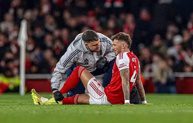 Ben White bỏ lỡ bao nhiêu trận đấu cùng Arsenal 1
