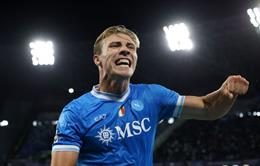Rasmus Hojlund đá xoáy MU sau khi vô địch cùng Napoli