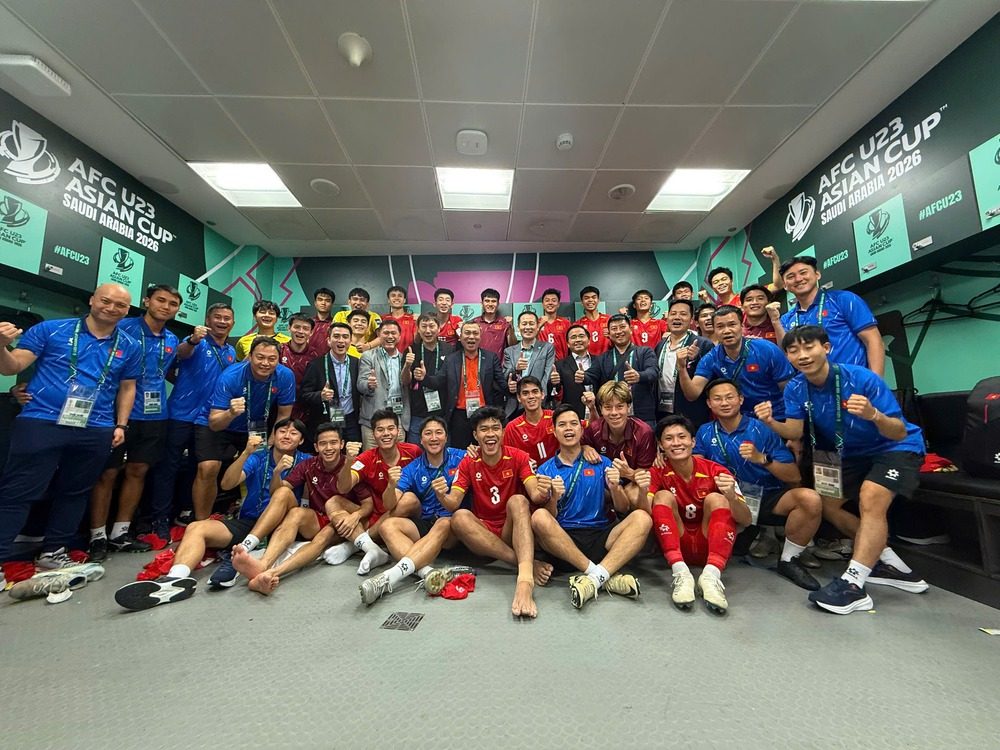 Tin nóng bóng đá Việt hôm nay 10/1: U23 Việt Nam được thưởng 1,1 tỷ đồng, đấu trận quyết định với Saudi Arabia - Ảnh 1.