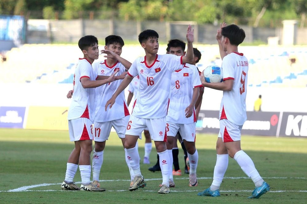 U17 Việt Nam đang có phong độ cao