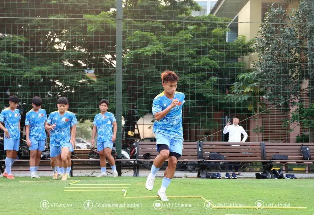 U17 Việt Nam gấp rút chuẩn bị cho VCK U17 châu Á 2026