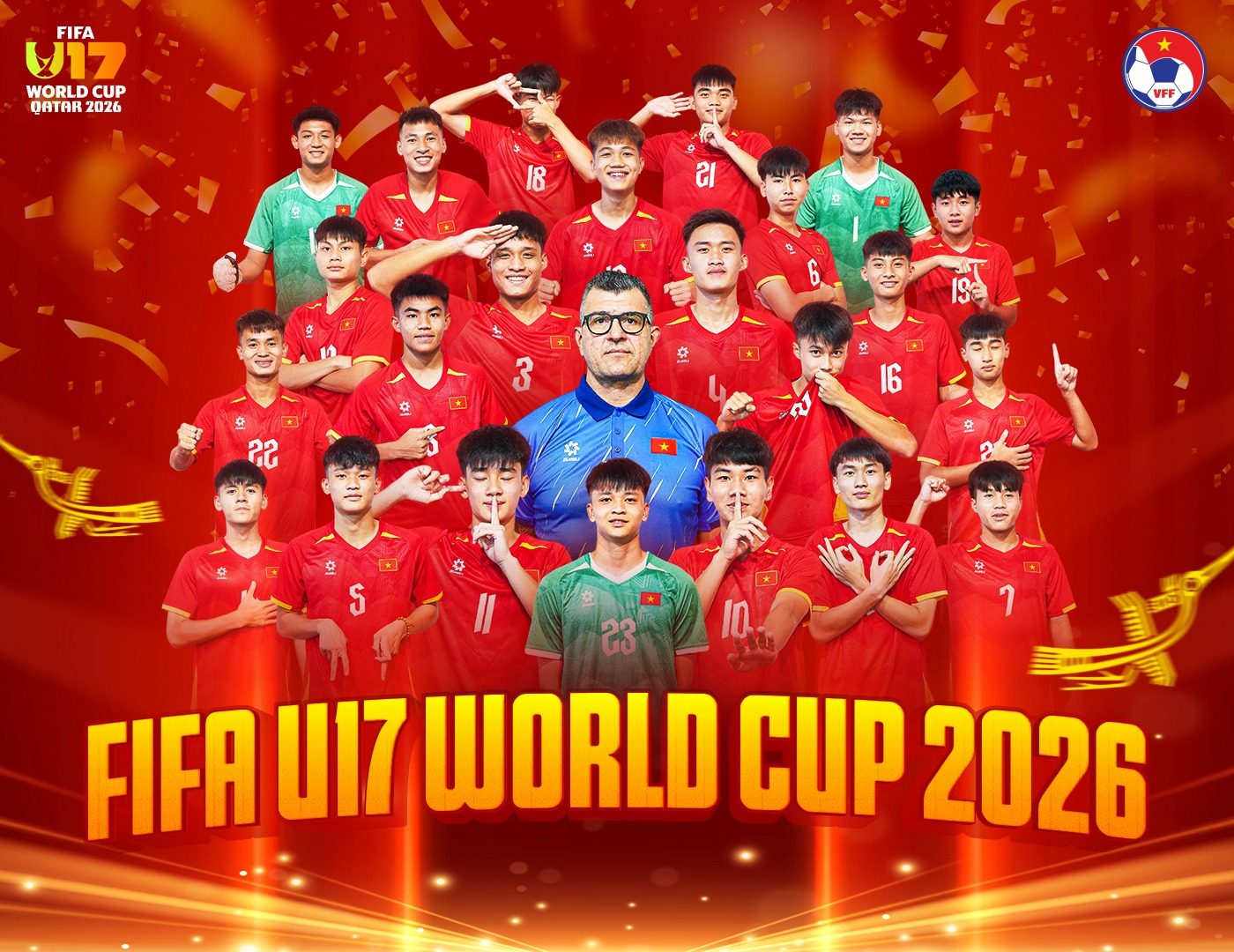 Tin nóng bóng đá Việt hôm nay 18/5: Chủ tịch AFC chúc mừng U17 Việt Nam; Chức vô địch đáng nhớ của CAHN - Ảnh 1.