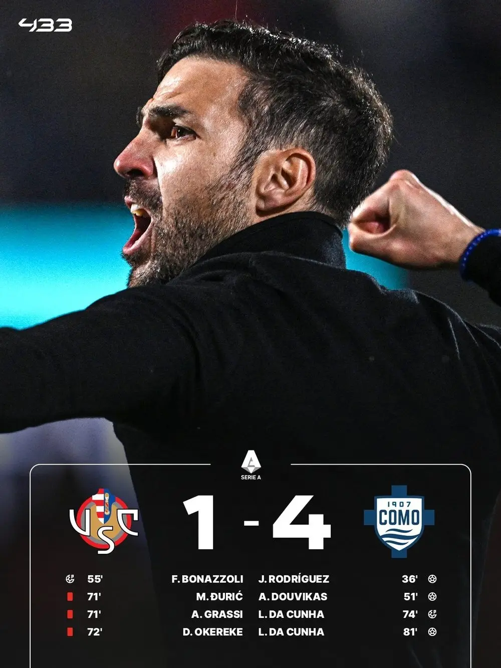 Serie A: Como của Fabregas dự Champions League, AC Milan và Juventus xuống chơi ở Europa League - Ảnh 1.