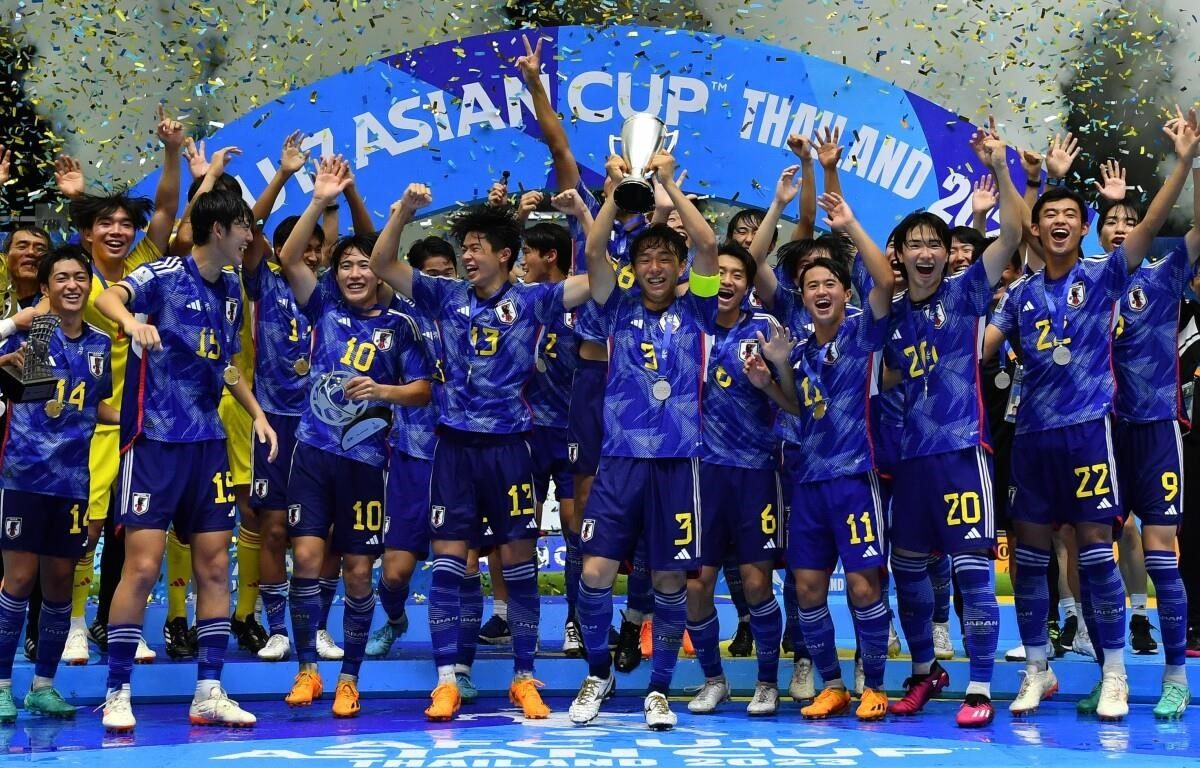 Nhật Bản hướng tới kỷ lục 5 lần vô địch U17 châu Á.Ảnh: AFC