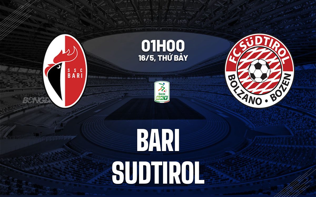nhan dinh bong da du doan Bari vs Sudtirol playoff hang 2 italia hom nay