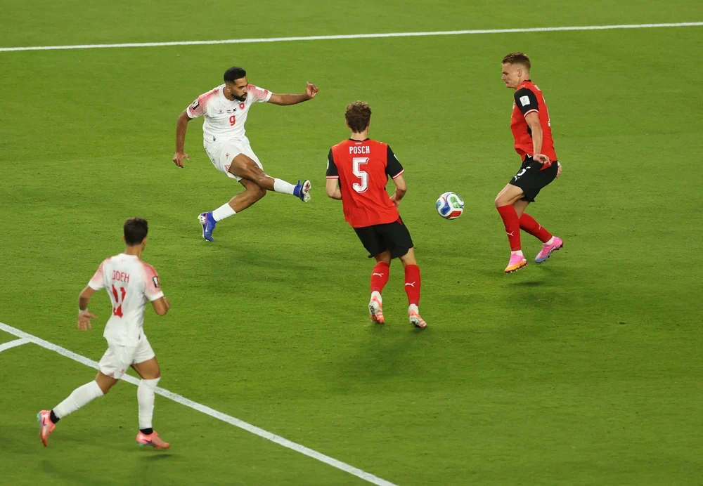 Áo khởi đầu thuận lợi ở World Cup 2026 sau khi hạ Jordan 3-1 - Ảnh 2. Áo khởi đầu thuận lợi ở World Cup 2026 sau khi hạ Jordan 3-1 - Ảnh 2.