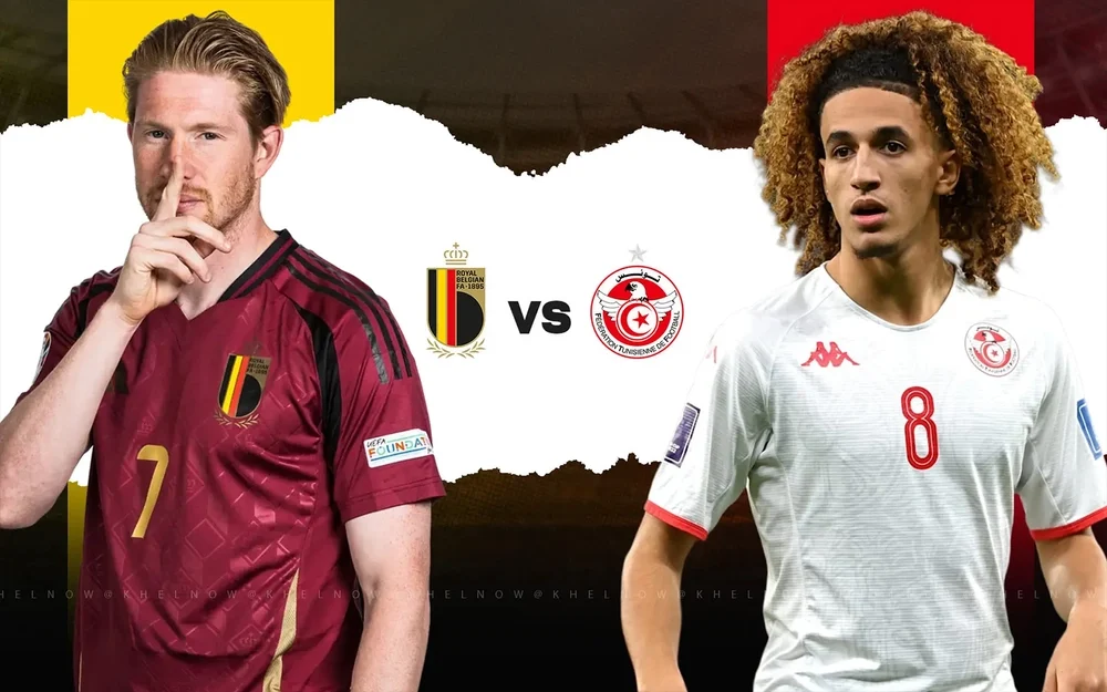 Bỉ vs Tunisia