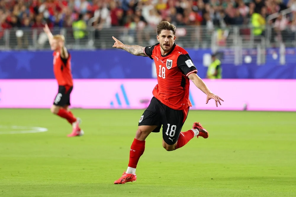 Áo khởi đầu thuận lợi ở World Cup 2026 sau khi hạ Jordan 3-1 - Ảnh 1. Áo khởi đầu thuận lợi ở World Cup 2026 sau khi hạ Jordan 3-1 - Ảnh 1.