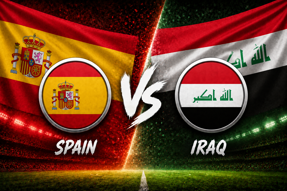 Tây Ban Nha vs Iraq