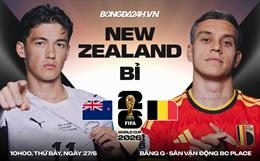 Đè bẹp New Zealand, Bỉ ghi danh vào vòng 1/16 World Cup 2026
