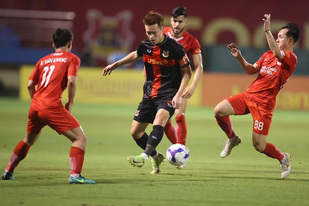 Hoàng Đức, Văn Lâm còn nguyên hy vọng á quân V-League, Thể Công Viettel quyết đấu Công an Hà Nội - Ảnh 1.